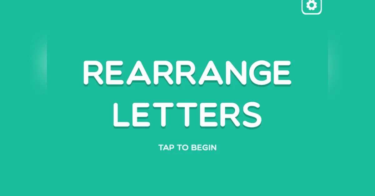 Rearrange Letters
