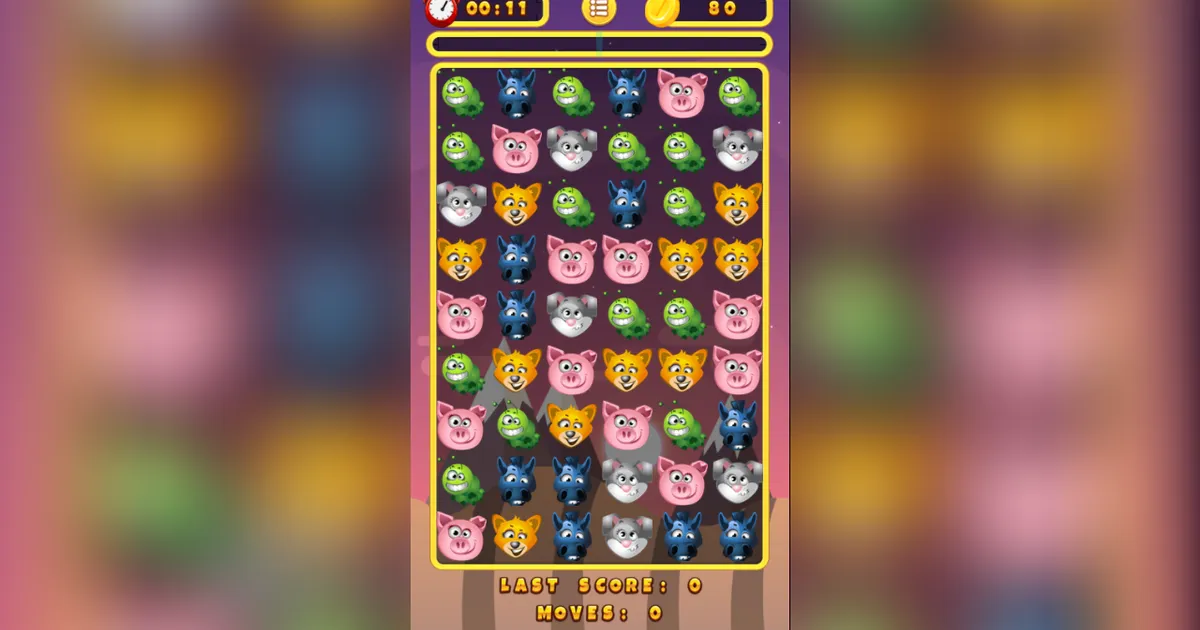 Funny Faces Match 3