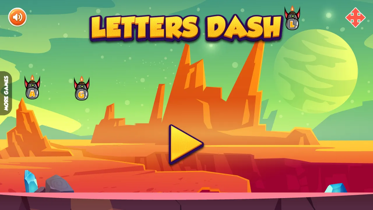 Letters Dash